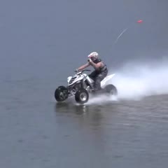 Hydroplaning Quad