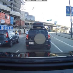 Road Rage Instant Karma in Vancouver