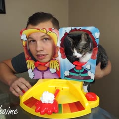 Pie Face With Cat (Showdown)