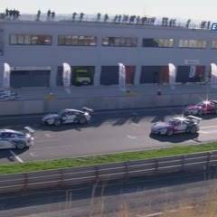 Crash Porsche 911 GT3 Cup - Navarra 2015