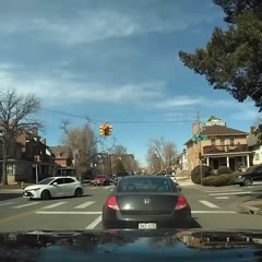 Hesitant Pedestrian Gets Knocked Over by Cyclist
