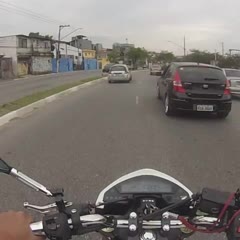 Thief shot trying to steal motorcycle