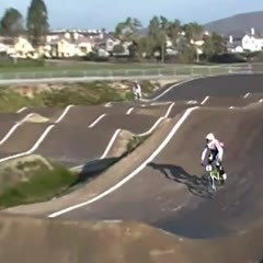 Crazy BMX Supercross Crash