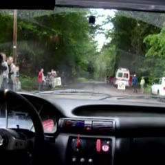 Osuch-Szczepański rally crash 37 Rajd Elmot