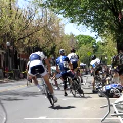 Rock Lititz Bike race - bad wreck in the second race!