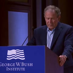 George W. Bush confuses the invasion of Ukraine with Iraq