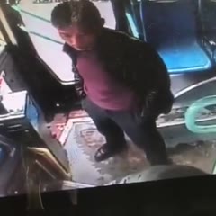 Guy Harassing Bus Driver Gets Knocked Out By Sparta Kick