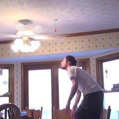 Ceiling Fan Trick Knockdown