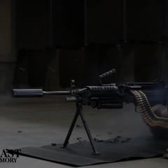 Suppressor Meltdown! 700 round burst through an M249 SAW!