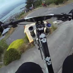 Lyttelton Urban Downhill on board with Nick Jordan Go Pro Black