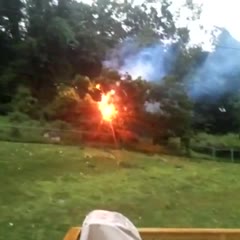 Power Line Explosion