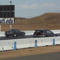 Mazda Miata RB26 Wipe Out at Sacramento Raceway