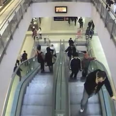 Escalator Trick At Plaza Shopping Centre