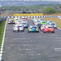 Forte acidente de Pedro Piquet na Porsche GT3 Cup em Goiânia