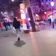 Fail looter in Barcelona