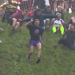 Gloucestershire Cheese Rolling - Worst Falls 2018