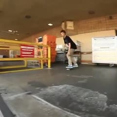Nice skate trick