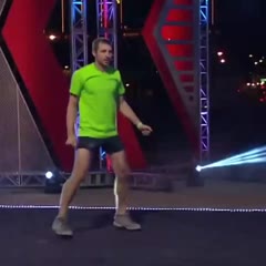 Naked Ambition on American Ninja Warrior