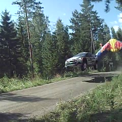 Neste Oil Rally Finland - Ouninpohja First Jumps...