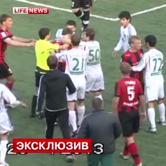 Russian linesman banned after attacking a player