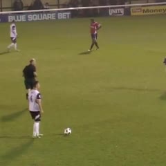 Free Kick Howler - Chelmsford City at Hayes & Yeading Utd