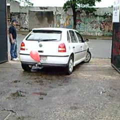 Sensor de estacionamento de pobre