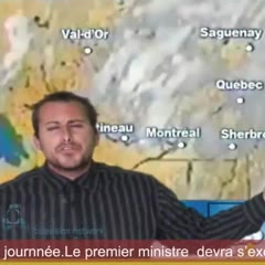 Canadian Weatherman Owned by Light Fixture