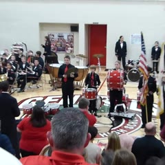 Star Spangled Banner Cymbal Fail -- 2013.05.18 EJH Red & White Concert